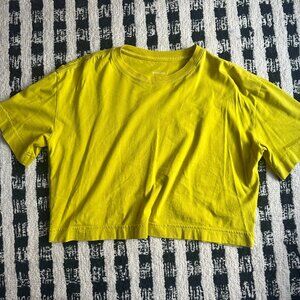 Everlane Boxy Crop Tee